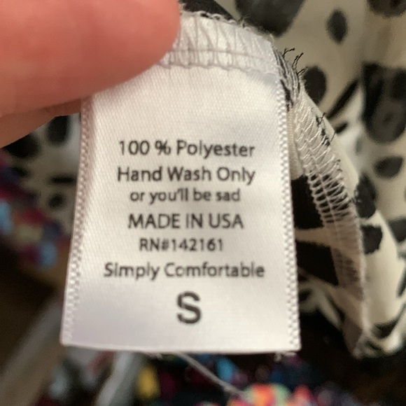 Black & White LuLaRoe Lindsay Kimono - NWOT Small - Picture 8 of 9